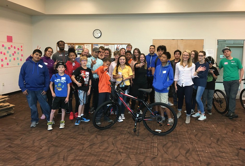 DaVita Teammates kick off the MY Denver Bikes Program in Denver ...